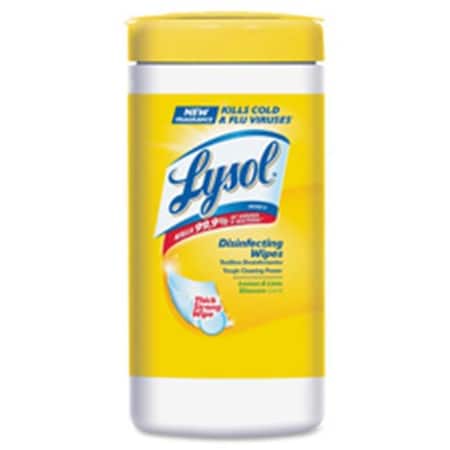 Reckitt Benckiser Reckitt Benckiser RAC77182CT Disinfecting Wipes;80 Wipes-Tub;6 Tubs-CT;Lemon-Lime Blossom 19200-77182